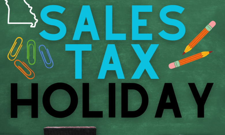 Mo Sales Tax Holiday