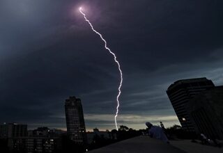 Photo of Four girls hit by lighting in Oklahoma