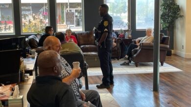 Photo of “Coffee with a Cop” event huge success says Parsons Police