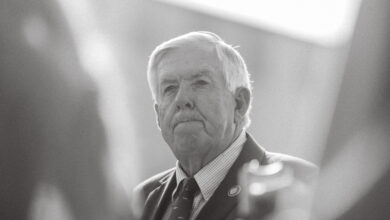 Photo of Missouri Governor Mike Parson granting pardons at pace not seen since WWII era