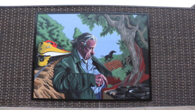 Photo of New Neosho mural honors Thomas Hart Benton