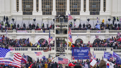 Photo of Man from Missouri who carried pitchfork at Capitol riot pleads guilty to 3 felonies