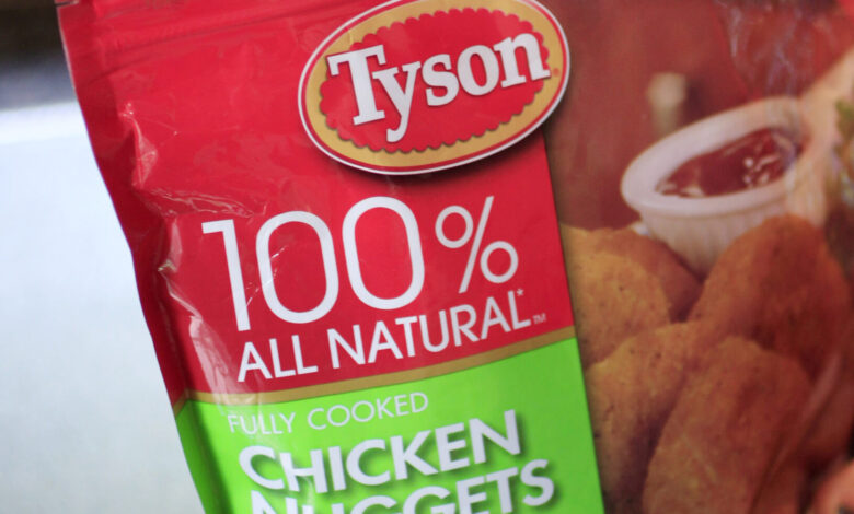 Earns Tyson Foods