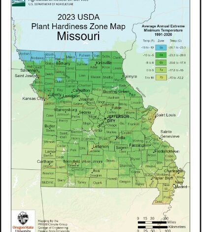 Mo Plant Hardiness Map