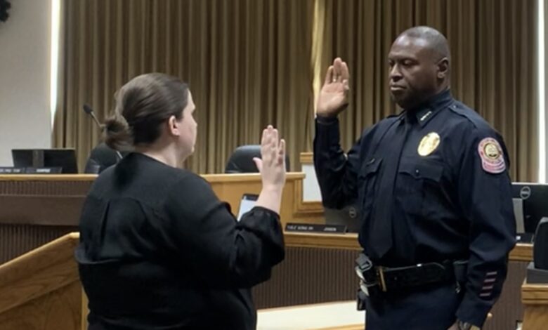 Joplin chief of police swearing in