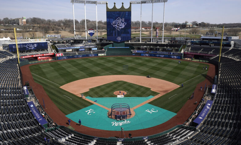 Royals Stadium Baseball