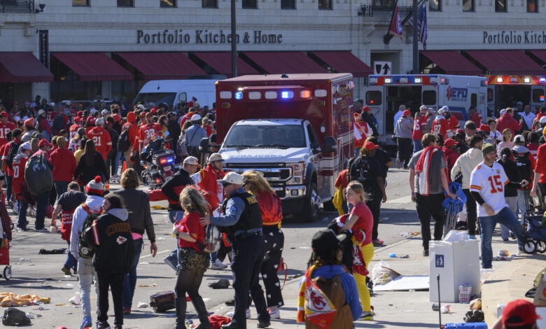 Chiefs Parade Shooting Football