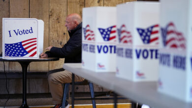 Photo of Missouri Republican election challenger says he should be allowed to watch early voting