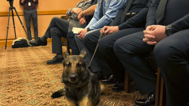 Photo of A police dog’s death has Kansas poised to increase penalties for killing K-9 officers