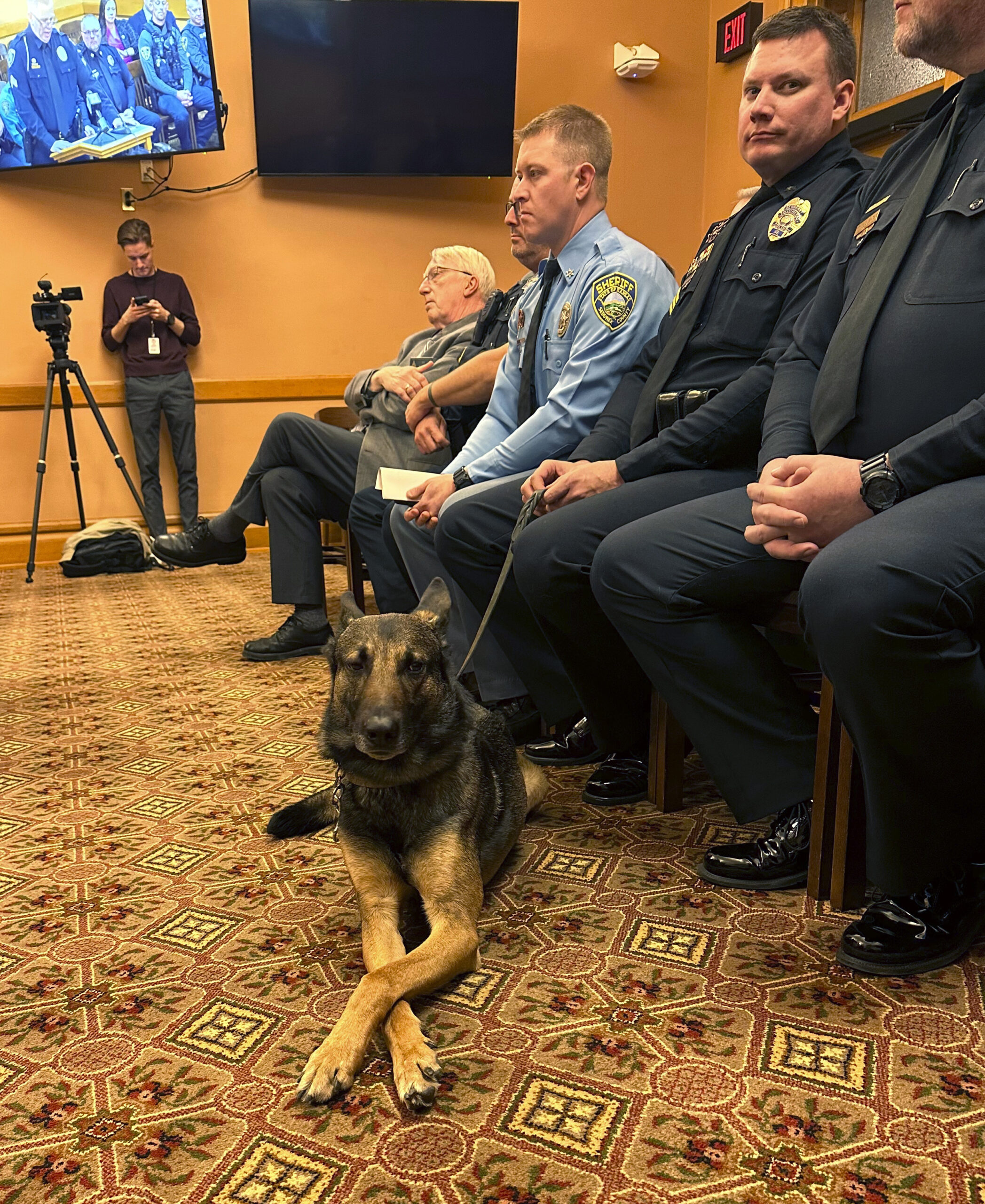 A police dog’s death has Kansas poised to increase penalties for ...