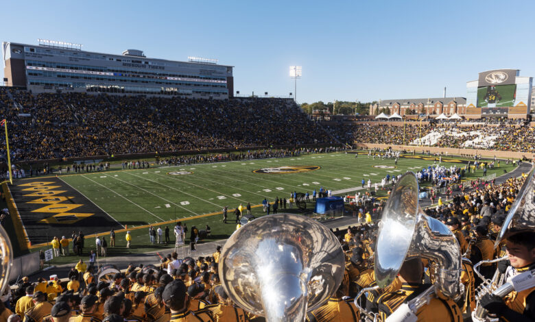 Missouri Memorial Stadium Football