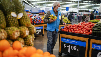 Photo of Walmart’s strong first quarter driven by consumers seeking bargains with inflation still an issue