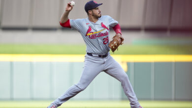 Photo of Arenado, Gorman hit 2-run homers as the Cardinals beat the Reds 7-1