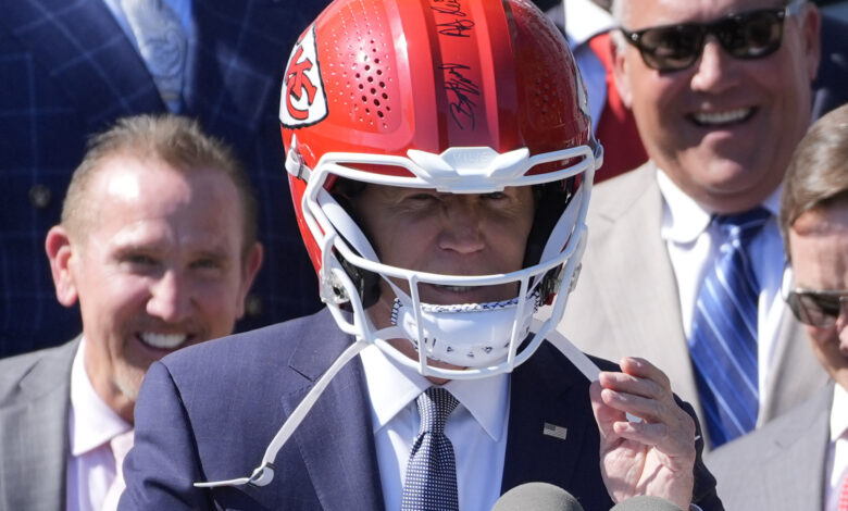 Biden Kansas City Chiefs Football