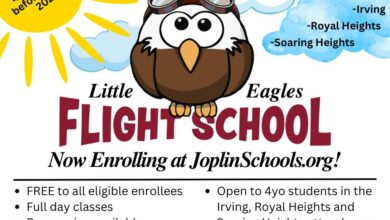 Photo of Joplin Schools now enrolling for “Little Eagles Flight School”