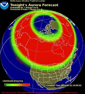 Northern Lights Graphic