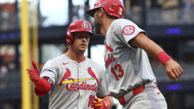 Photo of Nolan Gorman hits grand slam to help the Cardinals beat the Pirates 7-4