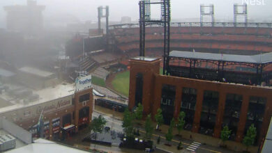 Photo of Royals-Cardinals game postponed to Wednesday because of rainfall from Beryl