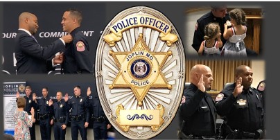 Joplin Police Department recognizes seven officers at Badge Pinning ...