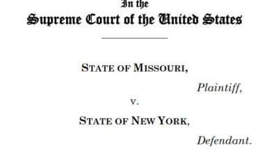 Photo of Missouri AG sues New York for election interference