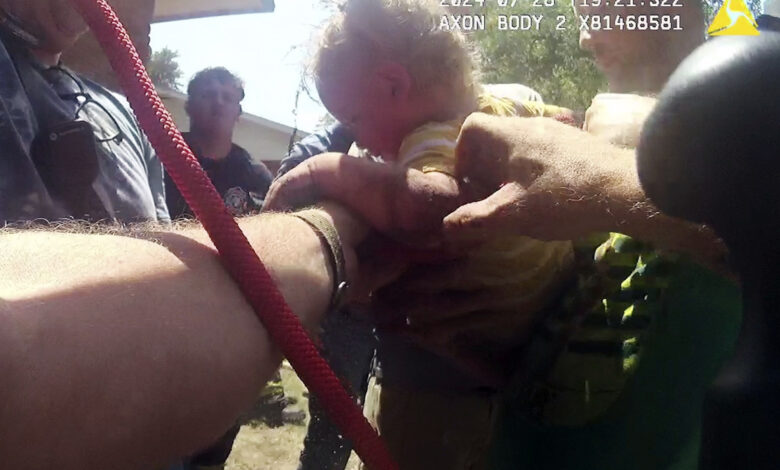 Toddler Stuck In Pipe