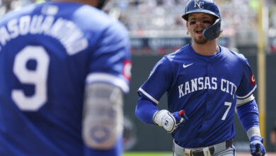 Photo of Witt homers on shoulder-high pitch, Royals beat Twins 4-1 to avoid sweep