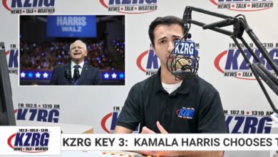 Photo of Key 3: Harris chooses running mate, Missouri primary, former KS police chief charged