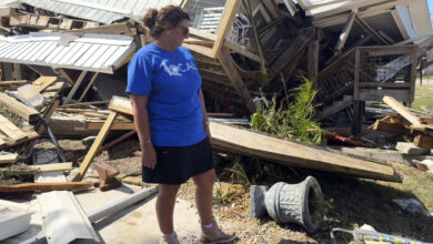 Photo of Local American Red Cross members respond to Hurricane Helene relief