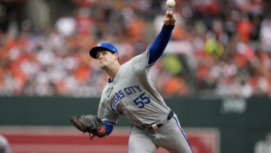 Photo of Ragans, Witt Jr. lead Royals over Orioles 1-0 to open Wild Card Series