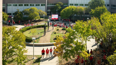 Photo of Renaming of technology center and naming of college honors long-time partnership with Crossland 