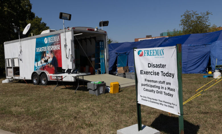 Freeman Mobile Hospital Exterior