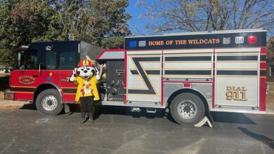 Photo of Neosho Fire Department receives Firepup costume