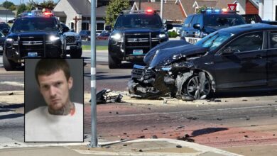 Photo of Charges filed after police pursuit ends in crash in Joplin