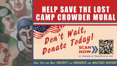 Photo of Neosho Arts Council asks for public assistance in saving Camp Crowder mural