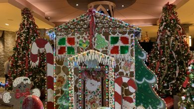 Photo of Downstream unveils their 2024 life-size gingerbread house