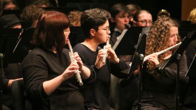 Photo of PSU Wind Ensemble and Pittsburg Community Band present concert